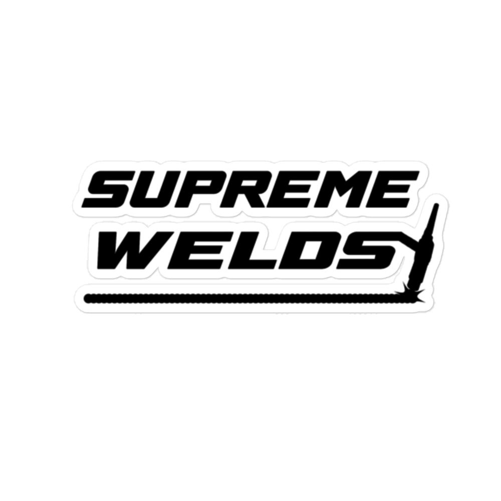 Supreme Welds Sticker