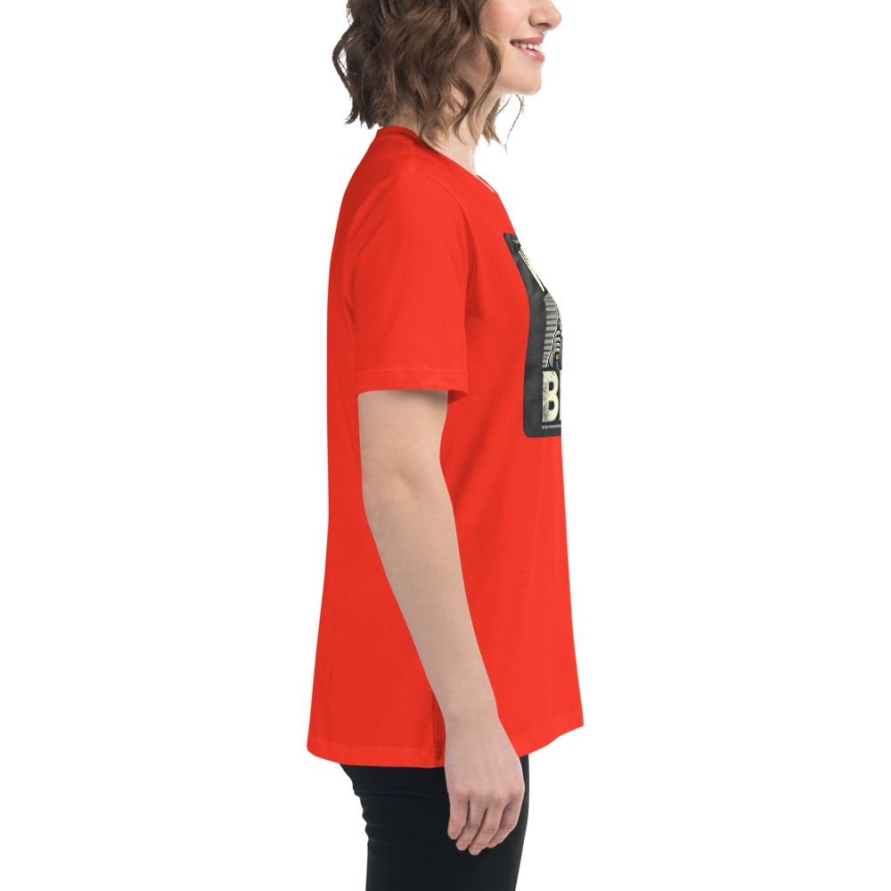 Will Weld for Beer! Womans Relaxed T-Shirt