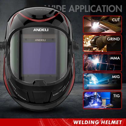 Andeli True Color Auto-Darkening Welding Helmet