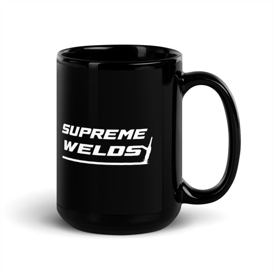 Supreme Welds Black Coffee Mug