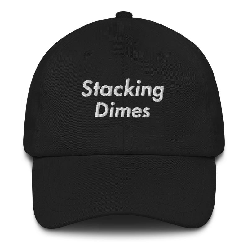 Stacking Dimes: Dad hat