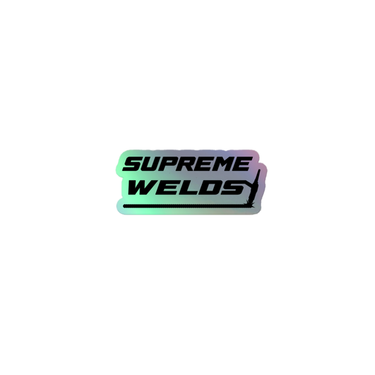 Supreme Welds Holographic Sticker